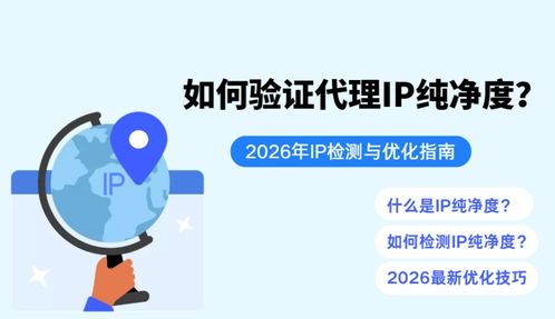 2026最新代理IP純凈度檢測與優(yōu)化 高效商務(wù)代理代辦服務(wù)指南